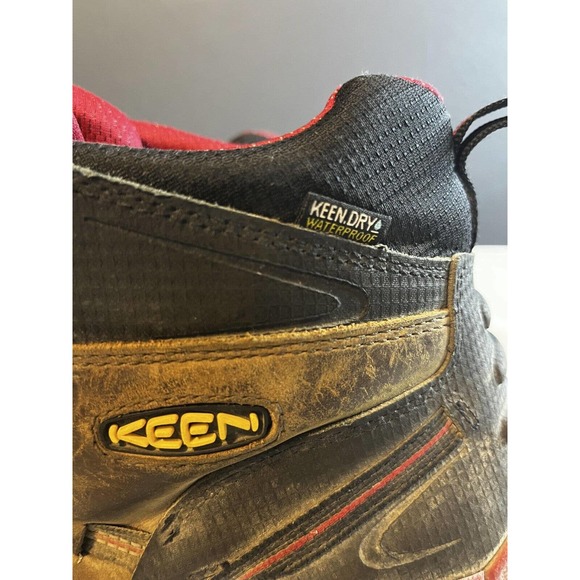 Keen Pittsburgh Men 13 D Steel Toe EH Waterproof Brown WORK HIKING Boot 1007024